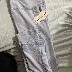 New XL powder blue workout leggings